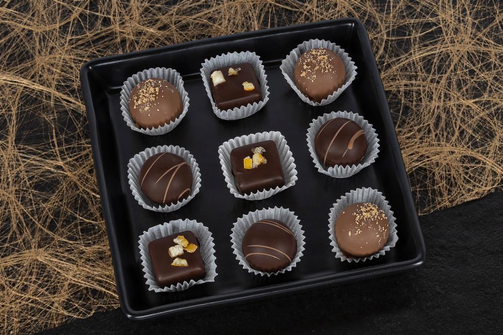 Pralinenmischung „Weihnacht" 9 Stück - alkoholfrei