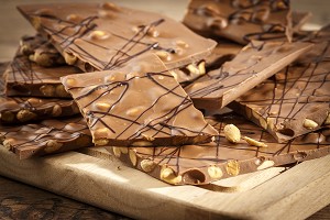 Mandel-Zimt-Bruch Schokolade